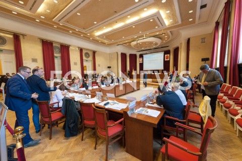  18.10.2018 WARSZAWA<br />PODSUMOWANIE KAMPANII WYBORCZEJ JANA SPIEWAKA POSIEDZENIE RADY WARSZAWY<br />N/Z SALA POSIEDZEN RADY MIASTA<br /> 