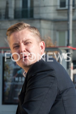  18.10.2018 WARSZAWA<br />PODSUMOWANIE KAMPANII WYBORCZEJ JAKUBA STEFANIAKA<br />N/Z JAKUB STEFANIAK<br /> 