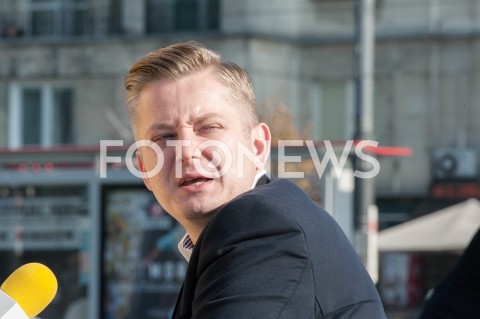  18.10.2018 WARSZAWA<br />PODSUMOWANIE KAMPANII WYBORCZEJ JAKUBA STEFANIAKA<br />N/Z JAKUB STEFANIAK<br /> 