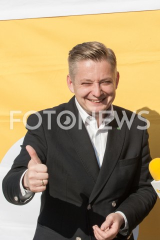  18.10.2018 WARSZAWA<br />PODSUMOWANIE KAMPANII WYBORCZEJ JAKUBA STEFANIAKA<br />N/Z JAKUB STEFANIAK<br /> 