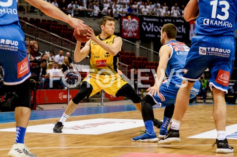  20.10.2018 GDANSK<br />
KOSZYKOWKA - ENERGA BASKET LIGA SEZON 2018/2019<br />
MECZ TREFL SOPOT - ANWIL WLOCLAWEK<br />
N/Z PIOTR SMIGIELSKI<br />
 