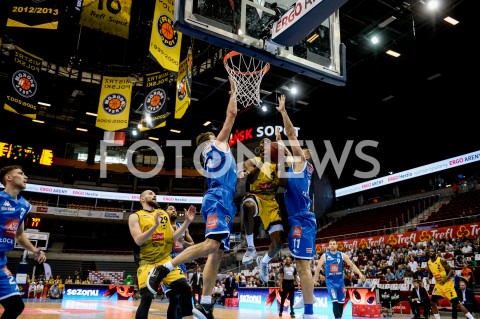  20.10.2018 GDANSK<br />
KOSZYKOWKA - ENERGA BASKET LIGA SEZON 2018/2019<br />
MECZ TREFL SOPOT - ANWIL WLOCLAWEK<br />
N/Z PAWEL LEONCZYK JOSIP SOBIN IAN BAKER WALERIJ LICHODIEJ<br />
 