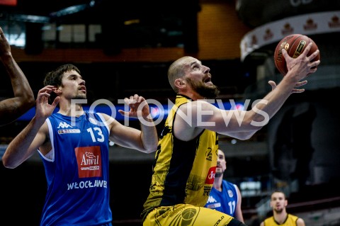  20.10.2018 GDANSK<br />
KOSZYKOWKA - ENERGA BASKET LIGA SEZON 2018/2019<br />
MECZ TREFL SOPOT - ANWIL WLOCLAWEK<br />
N/Z JOSIP SOBIN PAWEL LEONCZYK<br />
 