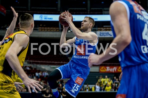  20.10.2018 GDANSK<br />
KOSZYKOWKA - ENERGA BASKET LIGA SEZON 2018/2019<br />
MECZ TREFL SOPOT - ANWIL WLOCLAWEK<br />
N/Z JAROSLAW ZYSKOWSKI<br />
 