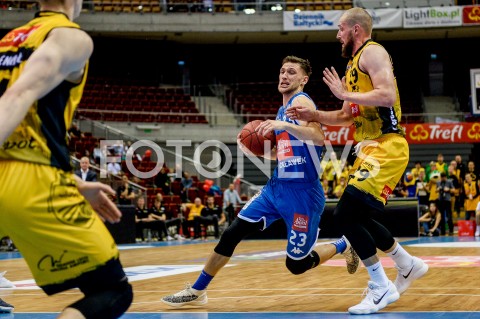  20.10.2018 GDANSK<br />
KOSZYKOWKA - ENERGA BASKET LIGA SEZON 2018/2019<br />
MECZ TREFL SOPOT - ANWIL WLOCLAWEK<br />
N/Z MICHAL MICHALAK PAWEL LEONCZYK<br />
 