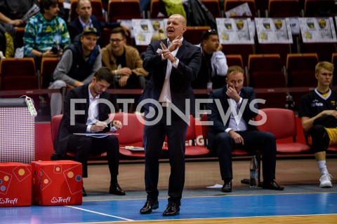  20.10.2018 GDANSK<br />
KOSZYKOWKA - ENERGA BASKET LIGA SEZON 2018/2019<br />
MECZ TREFL SOPOT - ANWIL WLOCLAWEK<br />
N/Z MARCIN KLOZINSKI SYLWETKA<br />
 