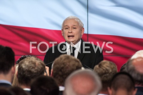  21.10.2018 WARSZAWA<br />WIECZOR WYBORCZY PRAWA I SPRAWIEDLIWOSCI<br />N/Z PREZES JAROSLAW KACZYNSKI<br /> 