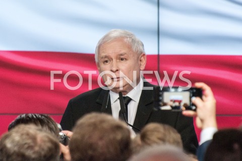  21.10.2018 WARSZAWA<br />WIECZOR WYBORCZY PRAWA I SPRAWIEDLIWOSCI<br />N/Z PREZES JAROSLAW KACZYNSKI<br /> 