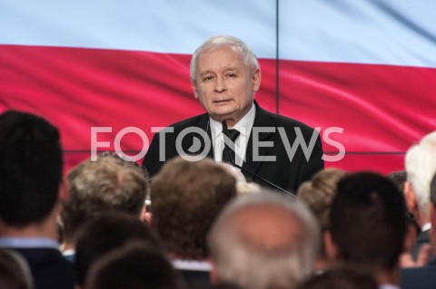  21.10.2018 WARSZAWA<br />WIECZOR WYBORCZY PRAWA I SPRAWIEDLIWOSCI<br />N/Z PREZES JAROSLAW KACZYNSKI<br /> 