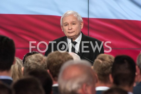  21.10.2018 WARSZAWA<br />WIECZOR WYBORCZY PRAWA I SPRAWIEDLIWOSCI<br />N/Z PREZES JAROSLAW KACZYNSKI<br /> 