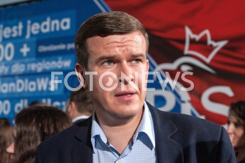  21.10.2018 WARSZAWA<br />WIECZOR WYBORCZY PRAWA I SPRAWIEDLIWOSCI<br />N/Z WITOLD BANKA<br /> 