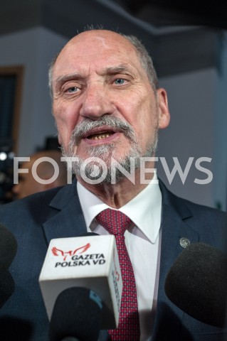  21.10.2018 WARSZAWA<br />WIECZOR WYBORCZY PRAWA I SPRAWIEDLIWOSCI<br />N/Z ANTONI MACIEREWICZ<br /> 
