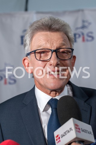  21.10.2018 WARSZAWA<br />WIECZOR WYBORCZY PRAWA I SPRAWIEDLIWOSCI<br />N/Z STANISLAW PIOTROWICZ<br /> 