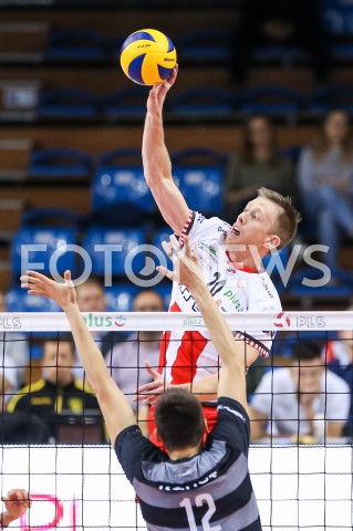  22.10.2018 RZESZOW<br />
SIATKOWKA PLUSLIGA 2018/2019 MEN VOLLEYBALL POLAND POLISH PLUS LIGA LEAGUE SEASON 2018/2019<br />
MECZ ASSECO RESOVIA RZESZOW - GKS KATOWICE <br />
N/Z DAVID SMITH <br />
 