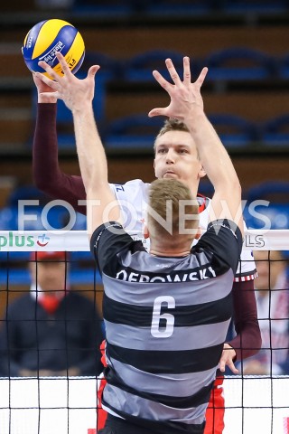  22.10.2018 RZESZOW<br />
SIATKOWKA PLUSLIGA 2018/2019 MEN VOLLEYBALL POLAND POLISH PLUS LIGA LEAGUE SEASON 2018/2019<br />
MECZ ASSECO RESOVIA RZESZOW - GKS KATOWICE <br />
N/Z DAMIAN SCHULZ <br />
 