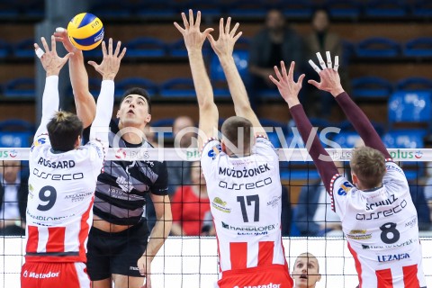  22.10.2018 RZESZOW<br />
SIATKOWKA PLUSLIGA 2018/2019 MEN VOLLEYBALL POLAND POLISH PLUS LIGA LEAGUE SEASON 2018/2019<br />
MECZ ASSECO RESOVIA RZESZOW - GKS KATOWICE <br />
N/Z KAROL BUTRYN <br />
 