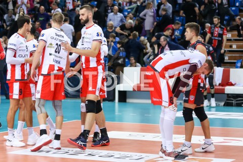  22.10.2018 RZESZOW<br />
SIATKOWKA PLUSLIGA 2018/2019 MEN VOLLEYBALL POLAND POLISH PLUS LIGA LEAGUE SEASON 2018/2019<br />
MECZ ASSECO RESOVIA RZESZOW - GKS KATOWICE <br />
N/Z DAMIAN SCHULZ MATEUSZ MASLOWSKI MARCIN MOZDZONEK SMUTEK PORAZKA PRZEGRANA EMOCJE <br />
 