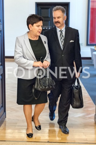  23.10.2018 WARSZAWA<br />KANCELARIA PREZESA RADY MINISTROW<br />POSIEDZENIE RADY MINISTROW RZADU<br />N/Z BEATA SZYDLO WALDEMAR PARUCH<br /> 