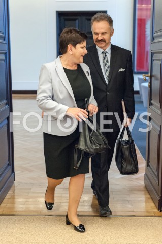  23.10.2018 WARSZAWA<br />KANCELARIA PREZESA RADY MINISTROW<br />POSIEDZENIE RADY MINISTROW RZADU<br />N/Z BEATA SZYDLO WALDEMAR PARUCH<br /> 