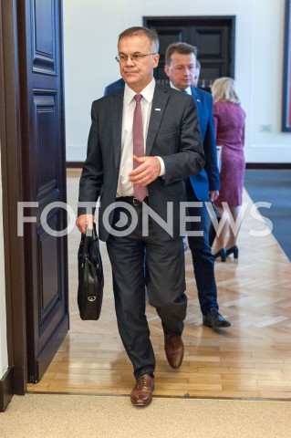  23.10.2018 WARSZAWA<br />KANCELARIA PREZESA RADY MINISTROW<br />POSIEDZENIE RADY MINISTROW RZADU<br />N/Z JAROSLAW SELLIN<br /> 