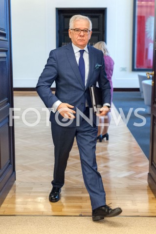  23.10.2018 WARSZAWA<br />KANCELARIA PREZESA RADY MINISTROW<br />POSIEDZENIE RADY MINISTROW RZADU<br />N/Z JACEK CZAPUTOWICZ<br /> 