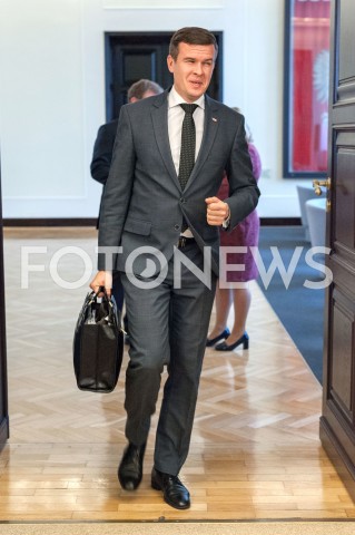  23.10.2018 WARSZAWA<br />KANCELARIA PREZESA RADY MINISTROW<br />POSIEDZENIE RADY MINISTROW RZADU<br />N/Z WITOLD BANKA<br /> 