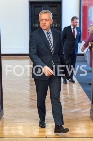  23.10.2018 WARSZAWA<br />KANCELARIA PREZESA RADY MINISTROW<br />POSIEDZENIE RADY MINISTROW RZADU<br />N/Z MAREK ZAGORSKI<br /> 