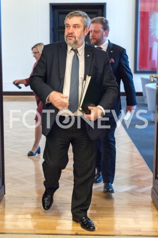  23.10.2018 WARSZAWA<br />KANCELARIA PREZESA RADY MINISTROW<br />POSIEDZENIE RADY MINISTROW RZADU<br />N/Z JAN KRZYSZTOF ARDANOWSKI<br /> 