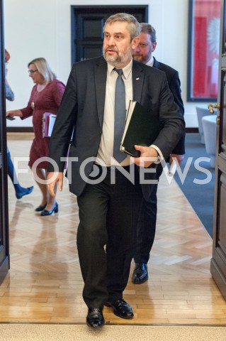  23.10.2018 WARSZAWA<br />KANCELARIA PREZESA RADY MINISTROW<br />POSIEDZENIE RADY MINISTROW RZADU<br />N/Z JAN KRZYSZTOF ARDANOWSKI<br /> 