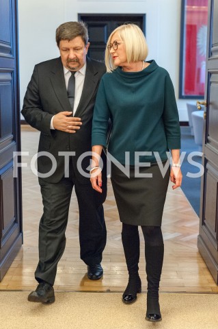  23.10.2018 WARSZAWA<br />KANCELARIA PREZESA RADY MINISTROW<br />POSIEDZENIE RADY MINISTROW RZADU<br />N/Z JOANNA KOPCINSKA GRZEGORZ SCHREIBER<br /> 
