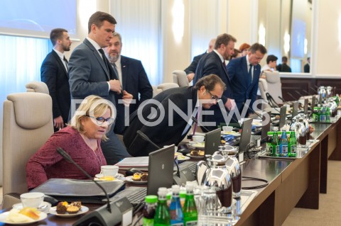 Posiedzenie Rady Ministrów w Warszawie