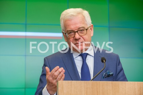  23.10.2018 WARSZAWA<br />KONFERENCJA MINISTROW SPRAW ZAGRANICZNYCH POLSKI I UKRAINY<br />N/Z JACEK CZAPUTOWICZ<br /> 