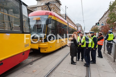Zderzenie tramwajów w Warszawie