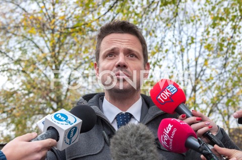 Konferencja Rafała Trzaskowskiego w Warszawie