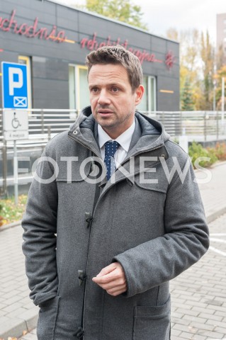  24.10.2018 WARSZAWA<br />KONFERENCJA PREZYDENTA ELEKTA RAFALA TRZASKOWSKIEGO NA BRODNIE<br />N/Z RAFAL TRZASKOWSKI<br /> 