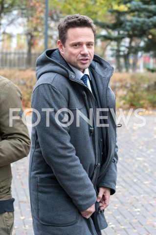  24.10.2018 WARSZAWA<br />KONFERENCJA PREZYDENTA ELEKTA RAFALA TRZASKOWSKIEGO NA BRODNIE<br />N/Z RAFAL TRZASKOWSKI<br /> 