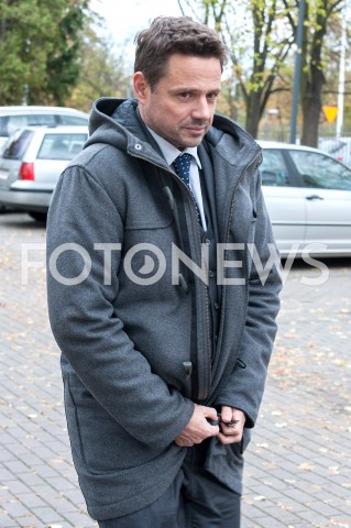  24.10.2018 WARSZAWA<br />KONFERENCJA PREZYDENTA ELEKTA RAFALA TRZASKOWSKIEGO NA BRODNIE<br />N/Z RAFAL TRZASKOWSKI<br /> 