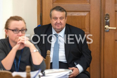  24.10.2018 WARSZAWA SEJM<br />POSIEDZENIE SEJMU<br />N/Z POSEL STEFAN STRZALKOWSKI<br /> 