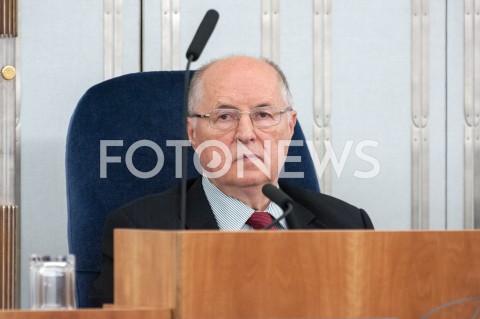  24.10.2018 WARSZAWA SEJM<br />POSIEDZENIE SEJMU<br />N/Z WICEMARSZALEK SENATU MICHAL SEWERYNSKI<br /> 