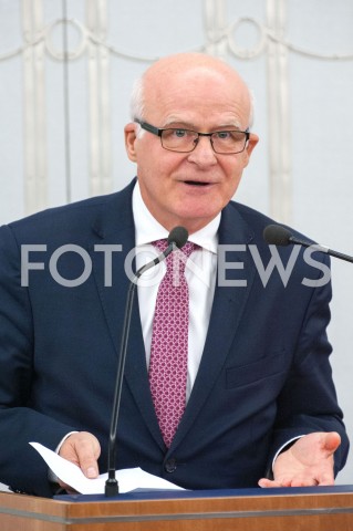 24.10.2018 WARSZAWA SEJM<br />POSIEDZENIE SEJMU<br />N/Z SENATOR MIECZYSLAW AUGUSTYN<br /> 