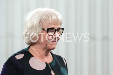  24.10.2018 WARSZAWA SEJM<br />POSIEDZENIE SEJMU<br />N/Z SENATOR JANINA SAGATOWSKA<br /> 