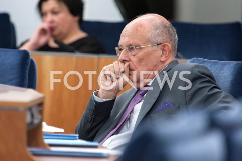  24.10.2018 WARSZAWA SEJM<br />POSIEDZENIE SEJMU<br />N/Z SENATOR MAREK BOROWSKI<br /> 