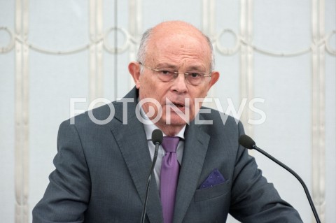  24.10.2018 WARSZAWA SEJM<br />POSIEDZENIE SEJMU<br />N/Z SENATOR MAREK BOROWSKI<br /> 