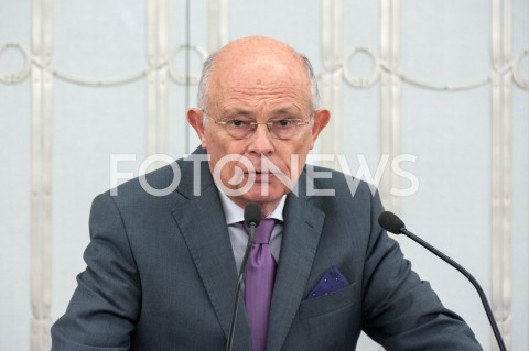  24.10.2018 WARSZAWA SEJM<br />POSIEDZENIE SEJMU<br />N/Z SENATOR MAREK BOROWSKI<br /> 