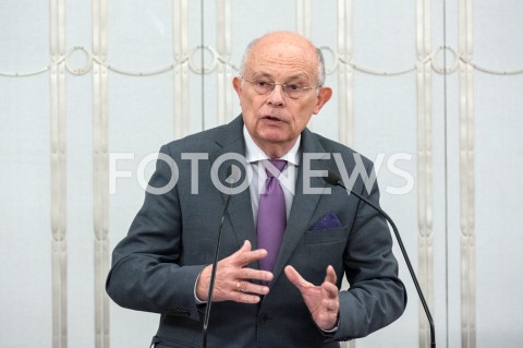  24.10.2018 WARSZAWA SEJM<br />POSIEDZENIE SEJMU<br />N/Z SENATOR MAREK BOROWSKI<br /> 