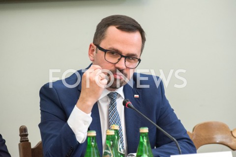  24.10.2018 WARSZAWA SEJM<br />POSIEDZENIE SEJMU<br />N/Z POSEL MARCIN HORALA<br /> 
