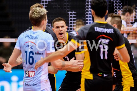  24.10.2018 GDANSK<br />
SIATKOWKA - FINAL SUPERPUCHARU POLSKI 2018<br />
MECZ TREFL GDANSK - PGE SKRA BELCHATOW<br />
N/Z PGE SKRA BELCHATOW RADOSC  MARIUSZ WLAZLY<br />
 