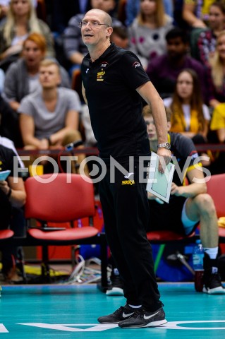  24.10.2018 GDANSK<br />
SIATKOWKA - FINAL SUPERPUCHARU POLSKI 2018<br />
MECZ TREFL GDANSK - PGE SKRA BELCHATOW<br />
N/Z ROBERTO PIAZZA PORTRET<br />
 