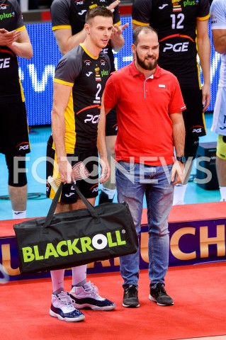  24.10.2018 GDANSK<br />
SIATKOWKA - FINAL SUPERPUCHARU POLSKI 2018<br />
MECZ TREFL GDANSK - PGE SKRA BELCHATOW<br />
N/Z MARIUSZ WLAZLY MVP SUPERPUCHARU<br />
 