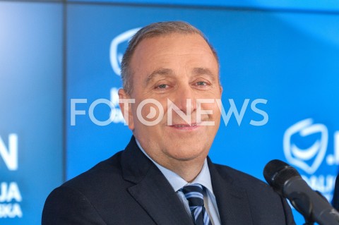  25.10.2018 WARSZAWA<br />KONFERENCJA KOALICJI OBYWATELSKIEJ NA TEMAT WYBOROW<br />N/Z GRZEGORZ SCHETYNA<br /> 